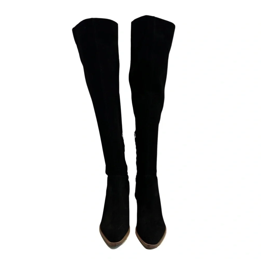 NWOT BP Hensley Suede Leather‎ Knee High Boots
